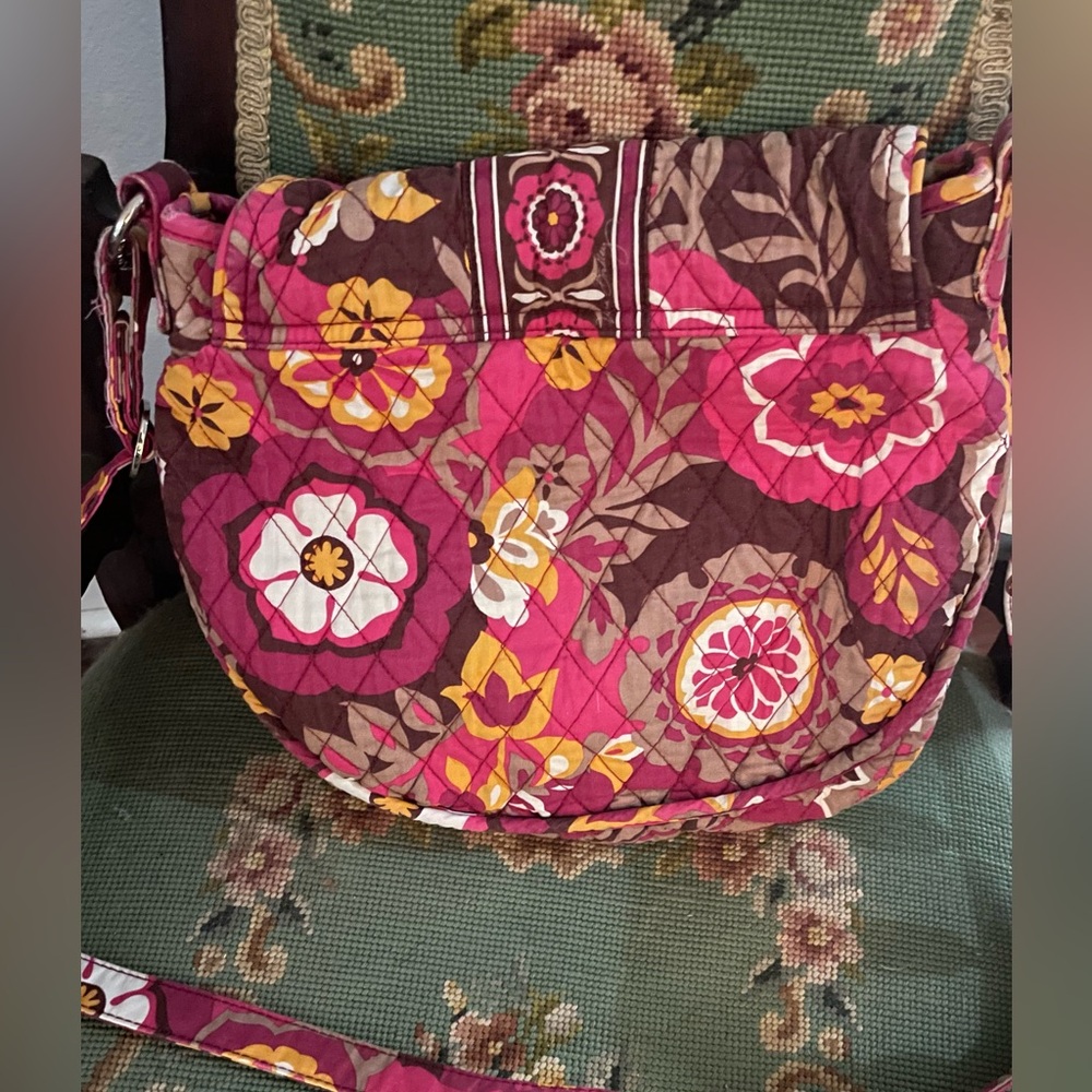 Vera Bradley Carnaby Saddle Up Purse. Crossbody Retired Excellent Condition - Picture 7 of 7